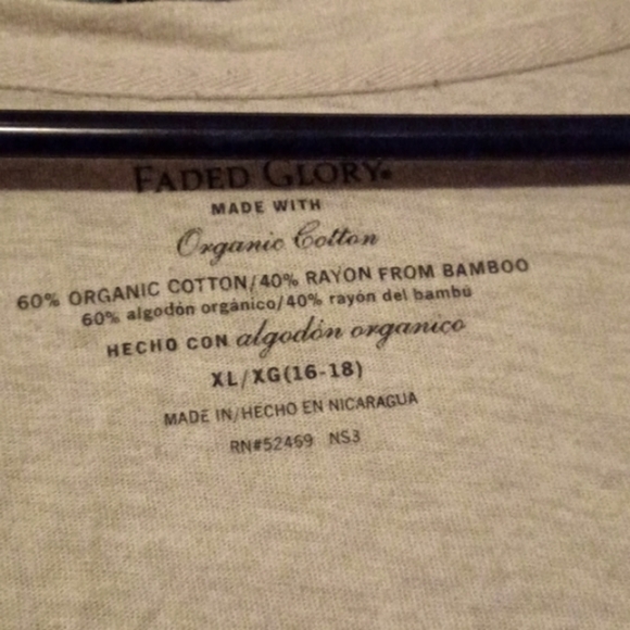 Faded Glory Long Sleeve Shirt - XL (Cream) - Picture 2 of 3